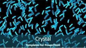  Presentation with bacteria - PPT layouts consisting of a lot of bacteria background and a ocean colored foreground