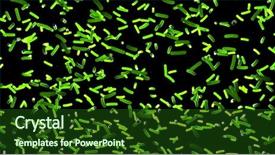  Presentation with bacteria - Beautiful slides featuring a lot of bacteria backdrop and a tawny brown colored foreground