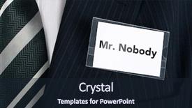  Presentation with low self esteem - Presentation design with a low self esteem background and a wine colored foreground