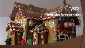  Presentation with ginger - Slide deck with a low vantage point background and a tawny brown colored foreground