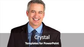  Presentation with 3d man business leader - Beautiful slide deck featuring a mature business man backdrop and a wine colored foreground