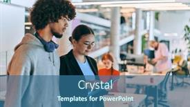  Presentation with african american startup - PPT theme having a-modern-and-spacious-startup and a ocean colored foreground