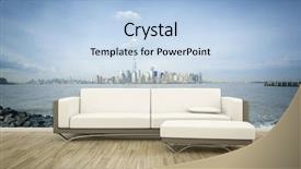  Presentation with microbiology 3d rendering virus bacteria - Colorful presentation enhanced with a photo wall mural backdrop and a light blue colored foreground