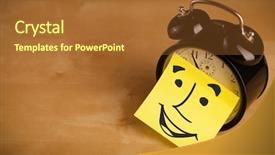  Presentation with post it note - Beautiful slides featuring a post-it note backdrop and a red colored foreground