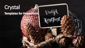  Presentation with enamel - Cool new PPT layouts with ornaments in a rustic brown backdrop and a dark gray colored foreground