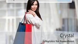  Presentation with ecommerce - Cool new PPT layouts with a search bar ecommerce backdrop and a light gray colored foreground