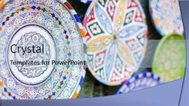  Presentation with morocco - Colorful PPT layouts enhanced with a shop in morocco backdrop and a light blue colored foreground