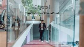  Presentation with corporate - Theme with a-sleek-corporate-setting and a light gray colored foreground