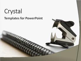 A Spiral Bound Notebook PPT template 60 | CrystalGraphics