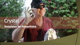  Presentation with everyone - PPT layouts having a squeegee leaving them background and a tawny brown colored foreground