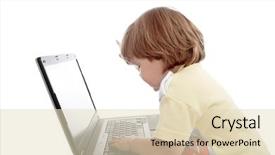  Presentation with children education - Presentation design having a styled children theme background and a  colored foreground