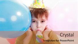  Presentation with children education - Slides featuring a styled children theme background and a  colored foreground