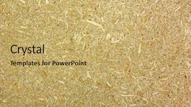  Presentation with wood chips - Cool new presentation theme with a substrate in construction backdrop and a yellow colored foreground