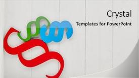  Presentation with justice - Presentation theme with a symbol of law background and a  colored foreground