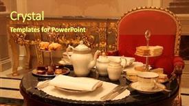  Presentation with english - Presentation consisting of a table in english background and a red colored foreground