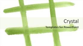  Presentation with tic tac toe - Colorful theme enhanced with a tic-tac-toe backdrop and a soft green colored foreground