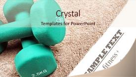  Presentation with pure white - Beautiful slides featuring a towel with spa backdrop and a  colored foreground