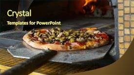  Presentation with traditional wood - Amazing presentation having a traditional wood-fire backdrop and a wine colored foreground