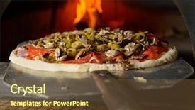  Presentation with traditional wood - Slide set enhanced with a traditional wood-fire background and a tawny brown colored foreground