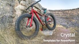  Presentation with fat - Beautiful presentation theme featuring a trail in soapstone backdrop and a  colored foreground