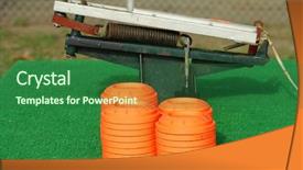  Presentation with clay - Cool new PPT theme with a trap and skeet backdrop and a  colored foreground