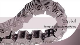  Presentation with automotive - Slide deck featuring a used automotive gear background and a mint green colored foreground