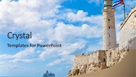  Presentation with castle - Beautiful presentation featuring 2 1 offer - white background with reflection backdrop and a lemonade colored foreground