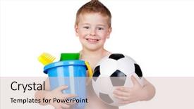  Presentation with kids playing - Cool new presentation with a white back ground backdrop and a lemonade colored foreground