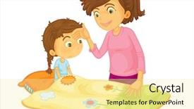  Presentation with vector - Presentation design having a white background - eps background and a blonde colored foreground