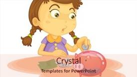  Presentation with vector - Presentation theme consisting of a white background - eps background and a coral colored foreground