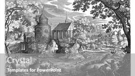  Presentation with swamp - Audience pleasing slide deck consisting of a-wooded-swamp-near backdrop and a gray colored foreground