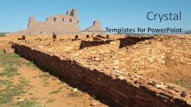  Presentation with mission - PPT layouts with ab-mission-ruins-at-salinas background and a light blue colored foreground