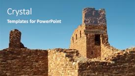  Presentation with mission - Audience pleasing PPT layouts consisting of ab-mission-ruins-at-salinas backdrop and a teal colored foreground