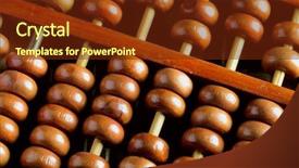  Presentation with abacus ucmas - Amazing slides having abacus backdrop and a tawny brown colored foreground