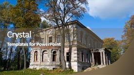  Presentation with old house - Slide set with group of african birds on a shrub two white-headed buffalo weaver dinemellia dinemelli and two northern white-crowned shrikes eurocephalus rueppelli found in serengeti national park tanzania note visible grain at 100 best at smaller sizes background and a coral colored foreground