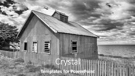  Presentation with 19th century - PPT layouts having abandoned-houses-at-estancia-san background and a gray colored foreground