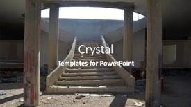  Presentation with abandoned - Beautiful slide deck featuring abandoned-houses-in-sharm-el backdrop and a dark gray colored foreground