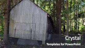  Presentation with world war 2 norway - Colorful presentation theme enhanced with abandoned sawmill norway backdrop and a dark gray colored foreground