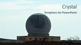  Presentation with central asia - Colorful slides enhanced with abandoned soviet military base backdrop and a cool aqua colored foreground