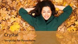  Presentation with abaya - Presentation theme with abaya - top view portrait background and a  colored foreground