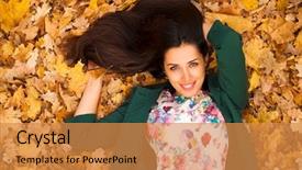  Presentation with abaya - Audience pleasing presentation theme consisting of abaya - top view portrait backdrop and a  colored foreground