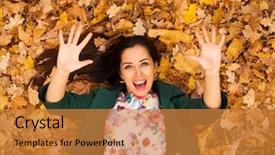  Presentation with abaya - PPT theme with abaya - top view portrait background and a  colored foreground