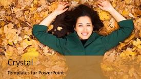  Presentation with abaya - Colorful slides enhanced with abaya - top view portrait backdrop and a  colored foreground