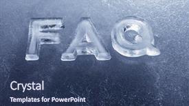  Presentation with questions answers question answer icon - Slide deck enhanced with abbreviation faq frequently asked questions background and a ocean colored foreground