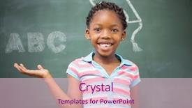  Presentation with abc - Theme enhanced with abc against smiling pupil raising background and a lemonade colored foreground