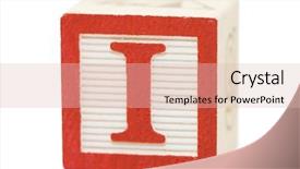  Presentation with jumbled letters for kindergarten - Slides enhanced with abc blocks - cubes with letters isolated background and a lemonade colored foreground