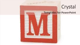  Presentation with blank whiteboard isolated on white - Beautiful slides featuring abc blocks - cubes with letters isolated backdrop and a lemonade colored foreground