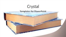  Presentation with tan book stack stacks of books - PPT theme with abc graduation - stack of books over white background and a white colored foreground