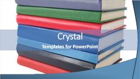  Presentation with tan book stack stacks of books - Audience pleasing PPT theme consisting of abc graduation - stack of books over white backdrop and a teal colored foreground