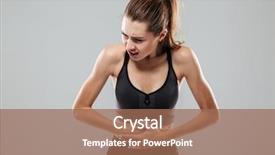 Presentation with stomach and acidity - Presentation consisting of abdominal treatment - young fitness woman suffering background and a coral colored foreground